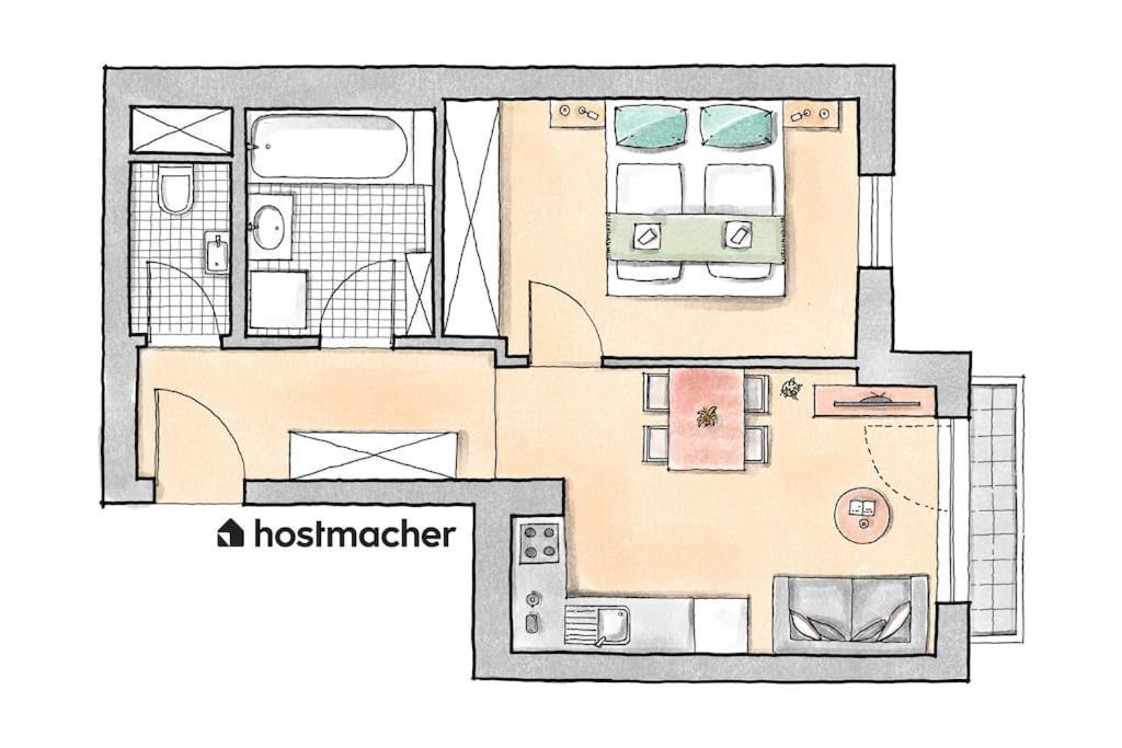 Trendy 1Br, Direct City Access By Hm فيينا المظهر الخارجي الصورة